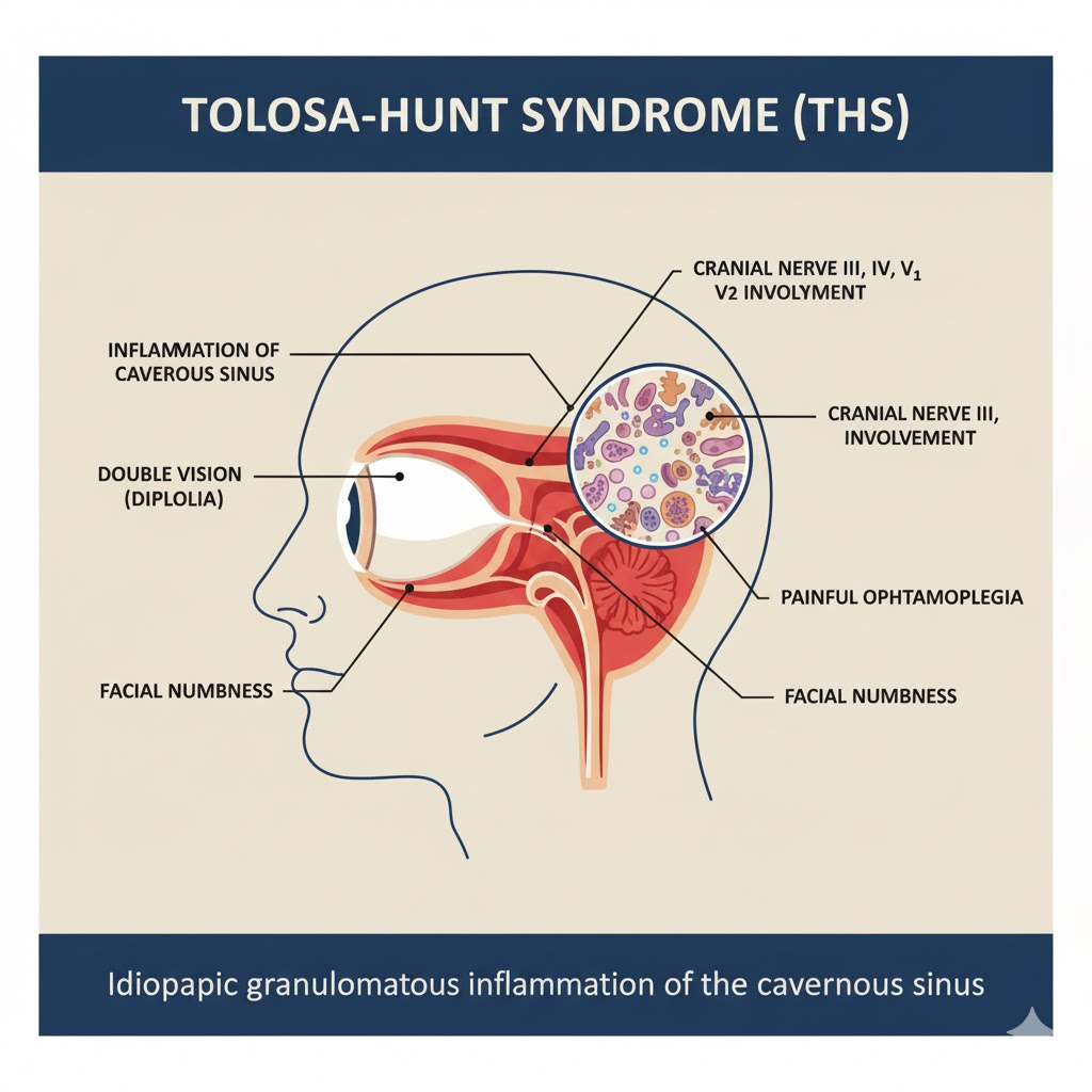Tolosa-Hunt Syndrome (THS):