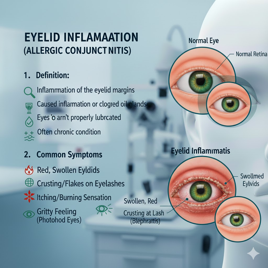 Eyelid Inflammation (Blepharitis)