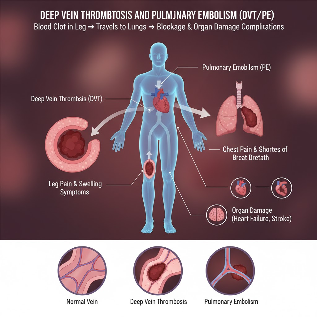 Deep Vein Thrombosis and Pulmonary Embolism